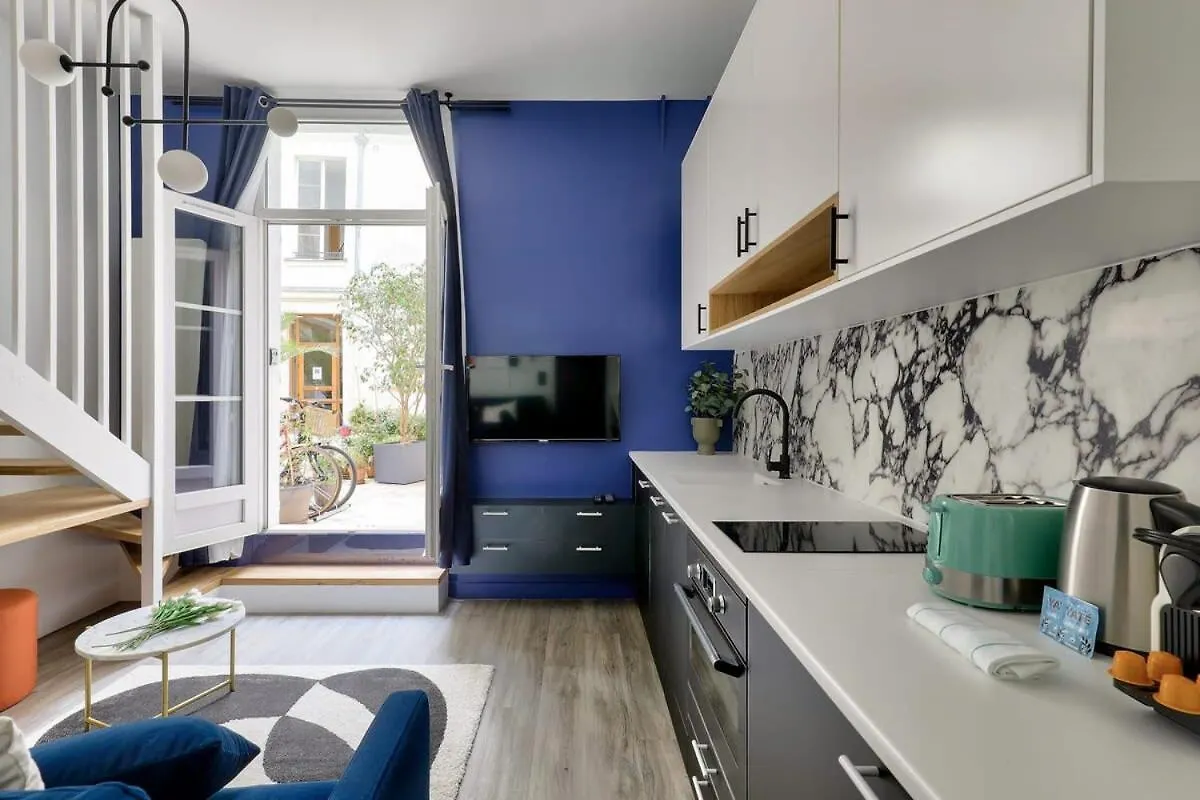 Studio Design Au Coeur Du Marais Paryż Francja